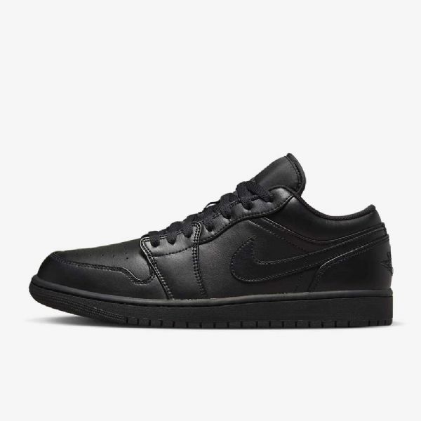 Nike Air Jordan 1 Matalat Kengät Miehille Musta