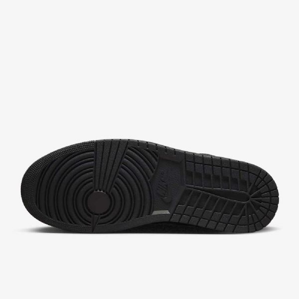 Nike Air Jordan 1 Matalat Kengät Miehille Musta