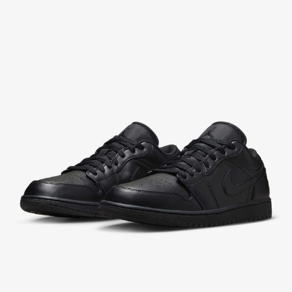 Nike Air Jordan 1 Matalat Kengät Miehille Musta