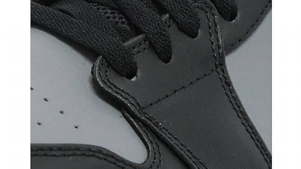 Nike Air Jordan 1 Matalat Kengät Miehille Musta Harmaa