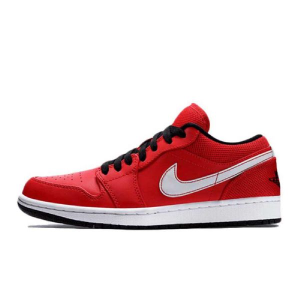 Nike Air Jordan 1 Matalat Kengät Miehille Punainen