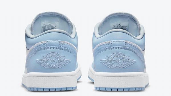 Nike Air Jordan 1 Matalat Kengät Miehille Sininen Harmaa