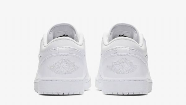 Nike Air Jordan 1 Matalat Kengät Miehille Valkoinen
