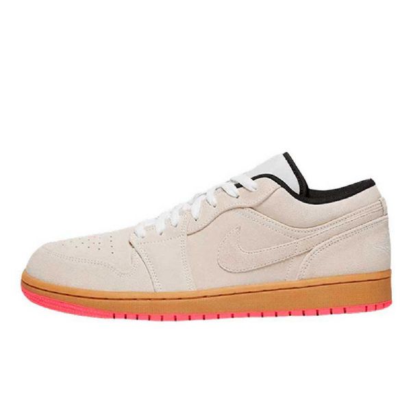 Nike Air Jordan 1 Matalat Kengät Miehille Valkoinen Keltainen