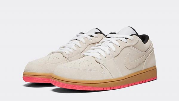 Nike Air Jordan 1 Matalat Kengät Miehille Valkoinen Keltainen