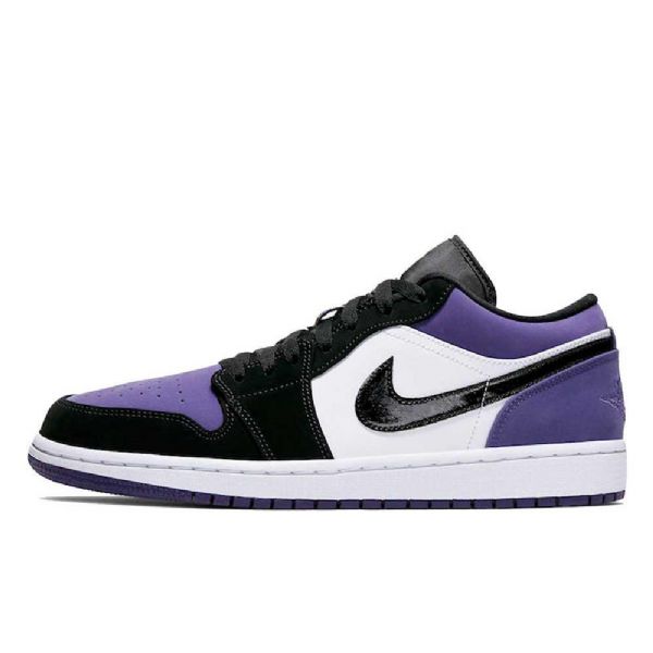 Nike Air Jordan 1 Matalat Kengät Miehille Violetti