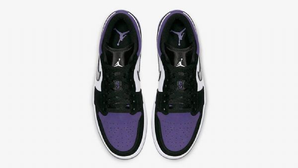 Nike Air Jordan 1 Matalat Kengät Miehille Violetti