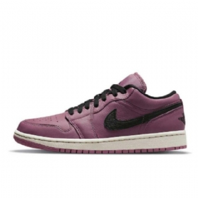 Nike Air Jordan 1 Matalat Kengät Miehille Violetti