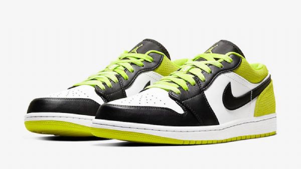 Nike Air Jordan 1 Matalat Kengät Miesten Musta