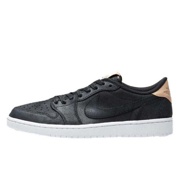 Nike Air Jordan 1 Matalat Kengät Miesten Musta