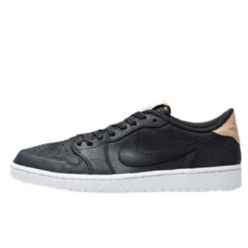 Nike Air Jordan 1 Matalat Kengät Miesten Musta