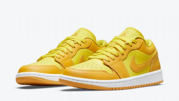 Nike Air Jordan 1 Matalat Kengät Naisille Keltainen