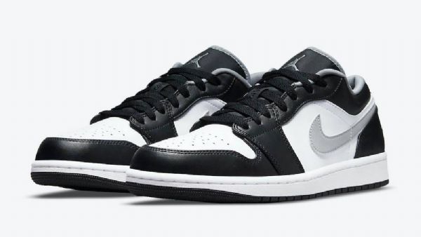 Nike Air Jordan 1 Matalat Kengät Naisille Musta Harmaa