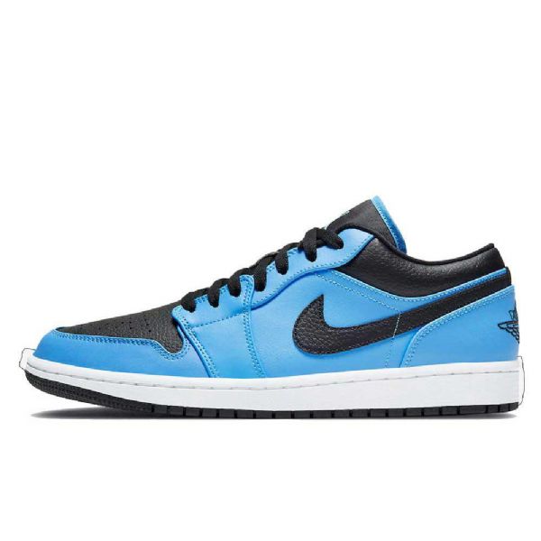Nike Air Jordan 1 Matalat Kengät Naisille Musta Sininen