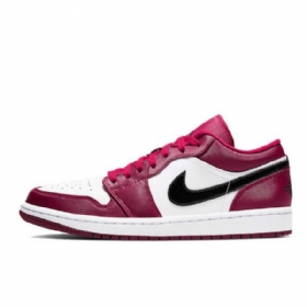 Nike Air Jordan 1 Matalat Kengät Naisille Punainen