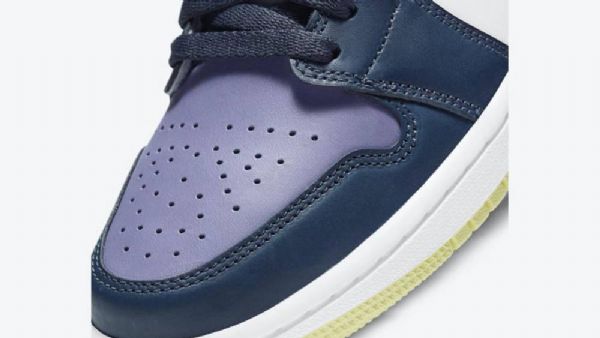 Nike Air Jordan 1 Matalat Kengät Naisille Violetti