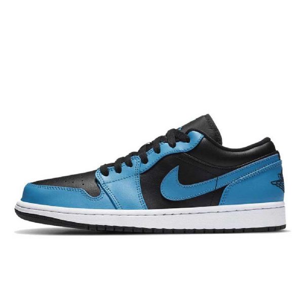 Nike Air Jordan 1 Matalat Laserkengät Naisille Sininen Musta