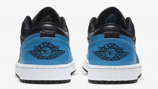 Nike Air Jordan 1 Matalat Laserkengät Naisille Sininen Musta