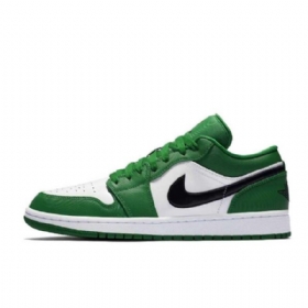 Nike Air Jordan 1 Matalat Mäntykengät Miehille Vihreä