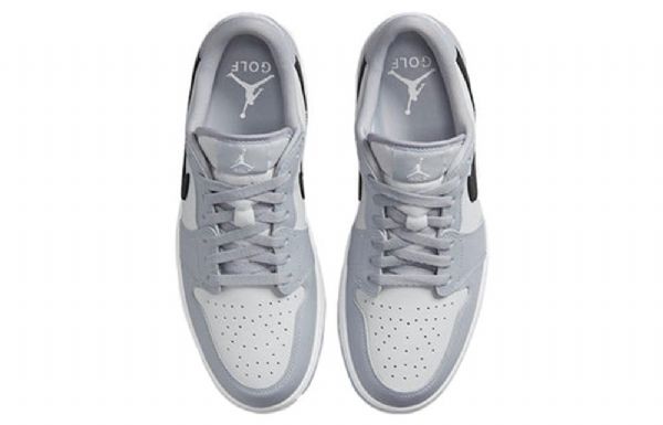 Nike Air Jordan 1 Matalat Miesten Urheilukengät Harmaa