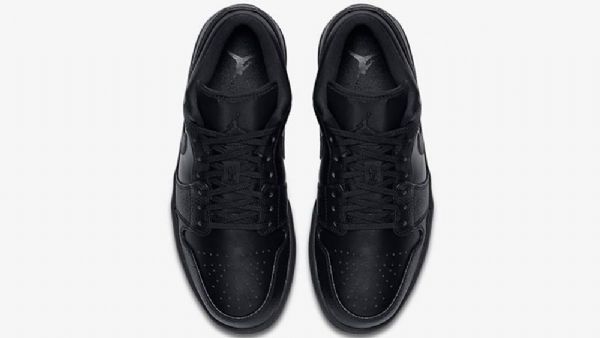 Nike Air Jordan 1 Matalat Naisten Kolmikengät Mustat