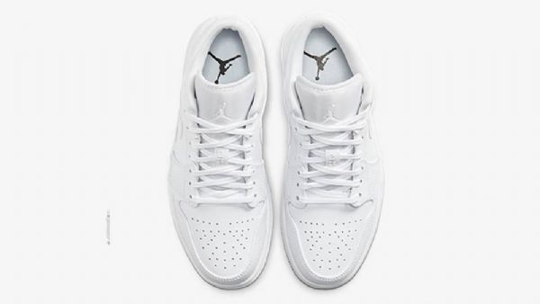 Nike Air Jordan 1 Matalat Naisten Kolmikengät Valkoinen