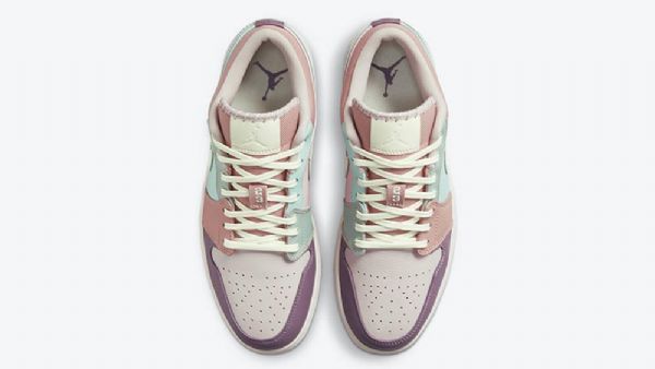 Nike Air Jordan 1 Matalat Pastellikengät Miesten Moniväriset