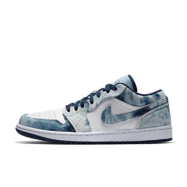 Nike Air Jordan 1 Matalat Pestyt Kengät Naisille Siniset