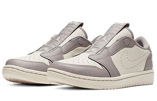 Nike Air Jordan 1 Matalat Slip Retro Koripallokengät Naisille Harmaa