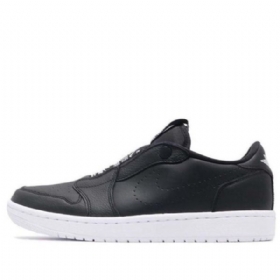 Nike Air Jordan 1 Matalat Slip Retro Koripallokengät Naisille Mustat
