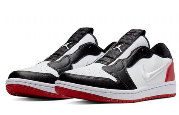 Nike Air Jordan 1 Matalat Slip Retro Koripallokengät Naisille Mustat