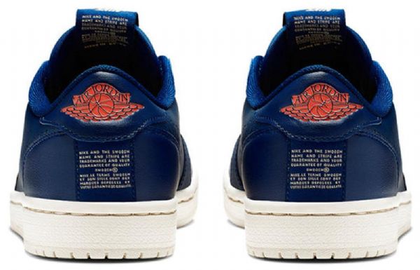 Nike Air Jordan 1 Matalat Slip Retro Koripallokengät Naisille Siniset