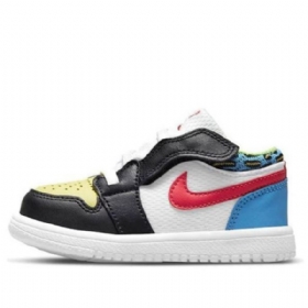 Nike Air Jordan 1 Matalat Td-kengät Lapsille Moniväriset