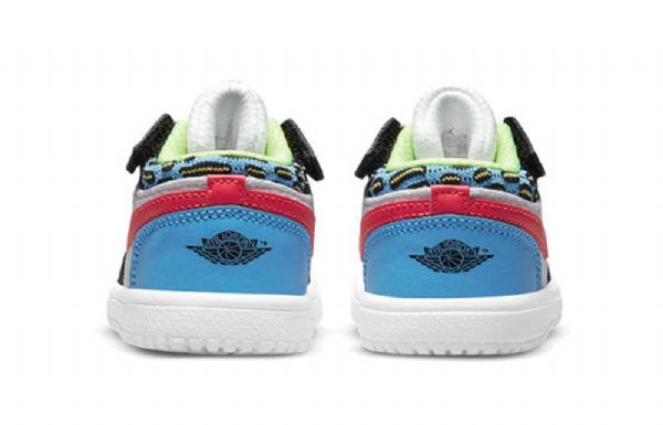 Nike Air Jordan 1 Matalat Td-kengät Lapsille Moniväriset