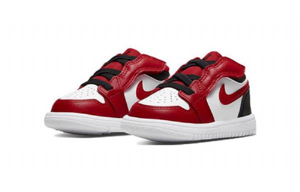 Nike Air Jordan 1 Matalat Td-kengät Lapsille Musta