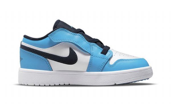 Nike Air Jordan 1 Matalat Topit Alt Ps Retro Koripallokengät Miehille Sininen Valkoinen