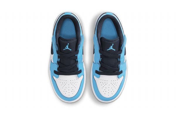 Nike Air Jordan 1 Matalat Topit Alt Ps Retro Koripallokengät Miehille Sininen Valkoinen