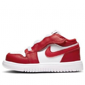 Nike Air Jordan 1 Matalat Topit Alt Td Kengät Lapsille Punainen