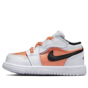 Nike Air Jordan 1 Matalat Topit Alt Td Kengät Lapsille Vaalea Koralli