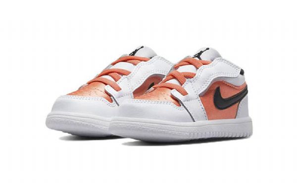 Nike Air Jordan 1 Matalat Topit Alt Td Kengät Lapsille Vaalea Koralli
