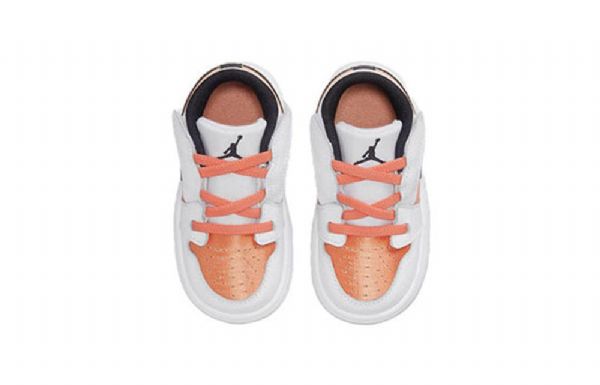 Nike Air Jordan 1 Matalat Topit Alt Td Kengät Lapsille Vaalea Koralli