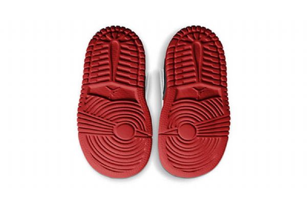 Nike Air Jordan 1 Matalat Topit Alt Td Kengät Lapsille Valkoinen Punainen
