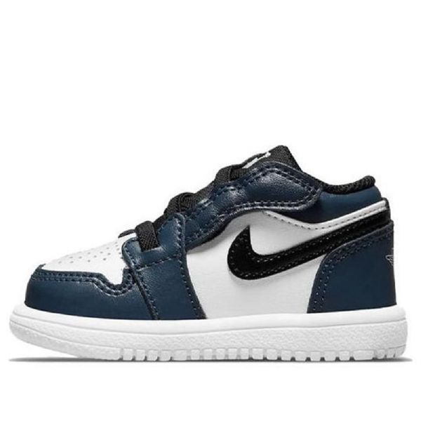 Nike Air Jordan 1 Matalat Topit Alt Td Retro Koripallokengät Lapsille Tummansininen