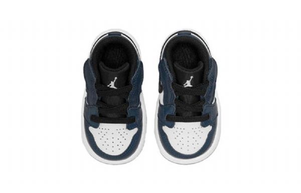 Nike Air Jordan 1 Matalat Topit Alt Td Retro Koripallokengät Lapsille Tummansininen