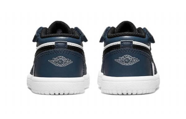 Nike Air Jordan 1 Matalat Topit Alt Td Retro Koripallokengät Lapsille Tummansininen