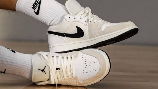 Nike Air Jordan 1 Matalat Topit Astrograbber Kengät Naisille Harmaa