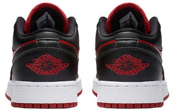 Nike Air Jordan 1 Matalat Topit Bg Retro Koripallokengät Miehille Punainen Musta