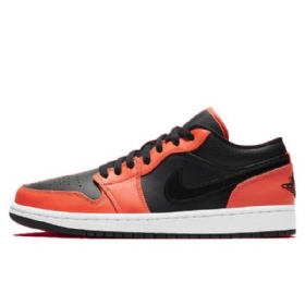 Nike Air Jordan 1 Matalat Topit Crimson Kengät Miehille Oranssi