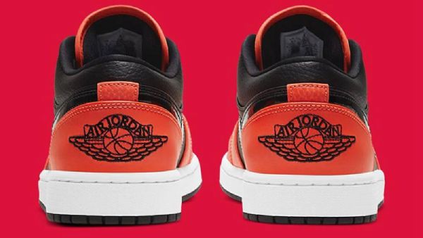Nike Air Jordan 1 Matalat Topit Crimson Kengät Miehille Oranssi