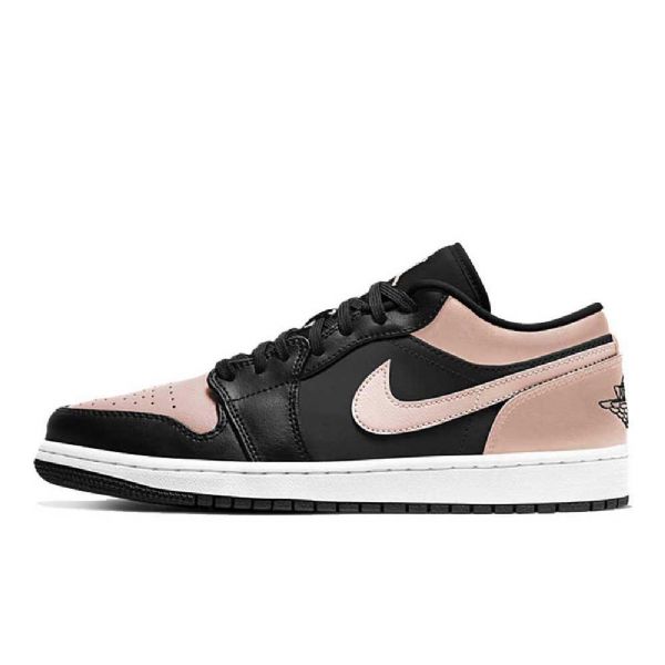 Nike Air Jordan 1 Matalat Topit Crimson Tint Kengät Naisille Musta Coral